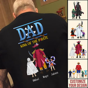 One Piece The Pirate's King Comes Back - Gift For Dad, Husband, Father's Day - Personalized TShirt