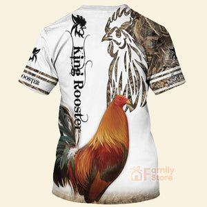 FamilyStore King Rooster - 3D TShirt