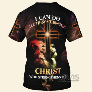 FamilyStore Christ Who Strengthens Me - 3D Tshirt