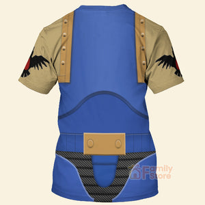 FamilyStore Warhammer Librarian Epistolary Jonah Orion - Costume Cosplay 3D Tshirt