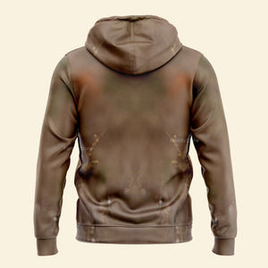 Kangaroo 3D All Over Printed Hoodie For Men, Women