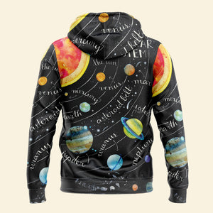 The Solar System Hoodie For Men And Women