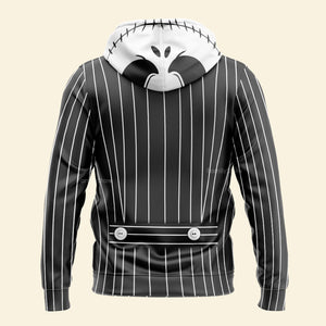 FamilyStore Jack Skellington Halloween Costume Cosplay Hoodie