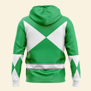 FamilyStore Green Ranger Mighty Morphin The Movie (1995) C1 - Hoodie Set, Sweatshirt, Sweatpants PRHS84