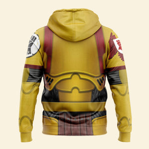 Warhammer Imperial Fists Captain - Costume Cosplay Hoodie Sweatshirt Sweatpants WHHS164