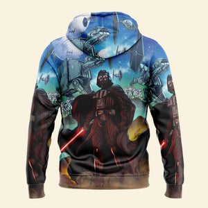 Star Wars Darth Vader Space Gift For Fans - Hoodie