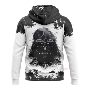 Star Wars Darth Vader Black &amp; White Gift For Fans - Hoodie