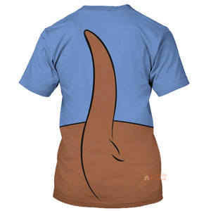 Roo Winnie The Pooh Costume T-shirt For Men