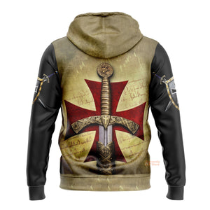 Knight Templar Hoodie For Men And Women