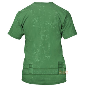 FamilyStore Green Army Toy Story Costume - 3D Tshirt