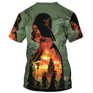 Starwars Days Of Halloween - 3D T-shirt For Men