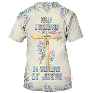 Fully Vaccinated By The Blood Of Jesus T-shirt For Men