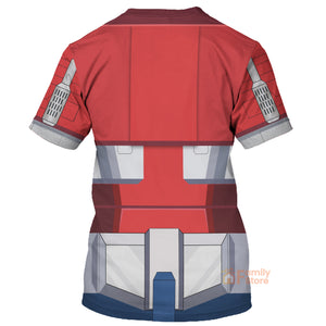 Transformers Op timus Prime - For Men And Women - Costume Cosplay T-Shirt