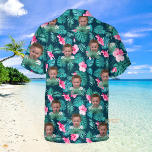 Custom Photo Dog Tropical - Personalized Hawaiian Shirt - Summer Vacation Gift, Gift For Pet Owners, Pet Lovers