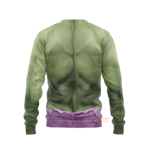 Cosplay Incredible Hulk Sweater For Men & Women