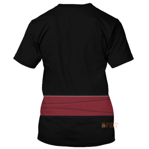 Jafar And Aladdin Costume T-Shirt For Men