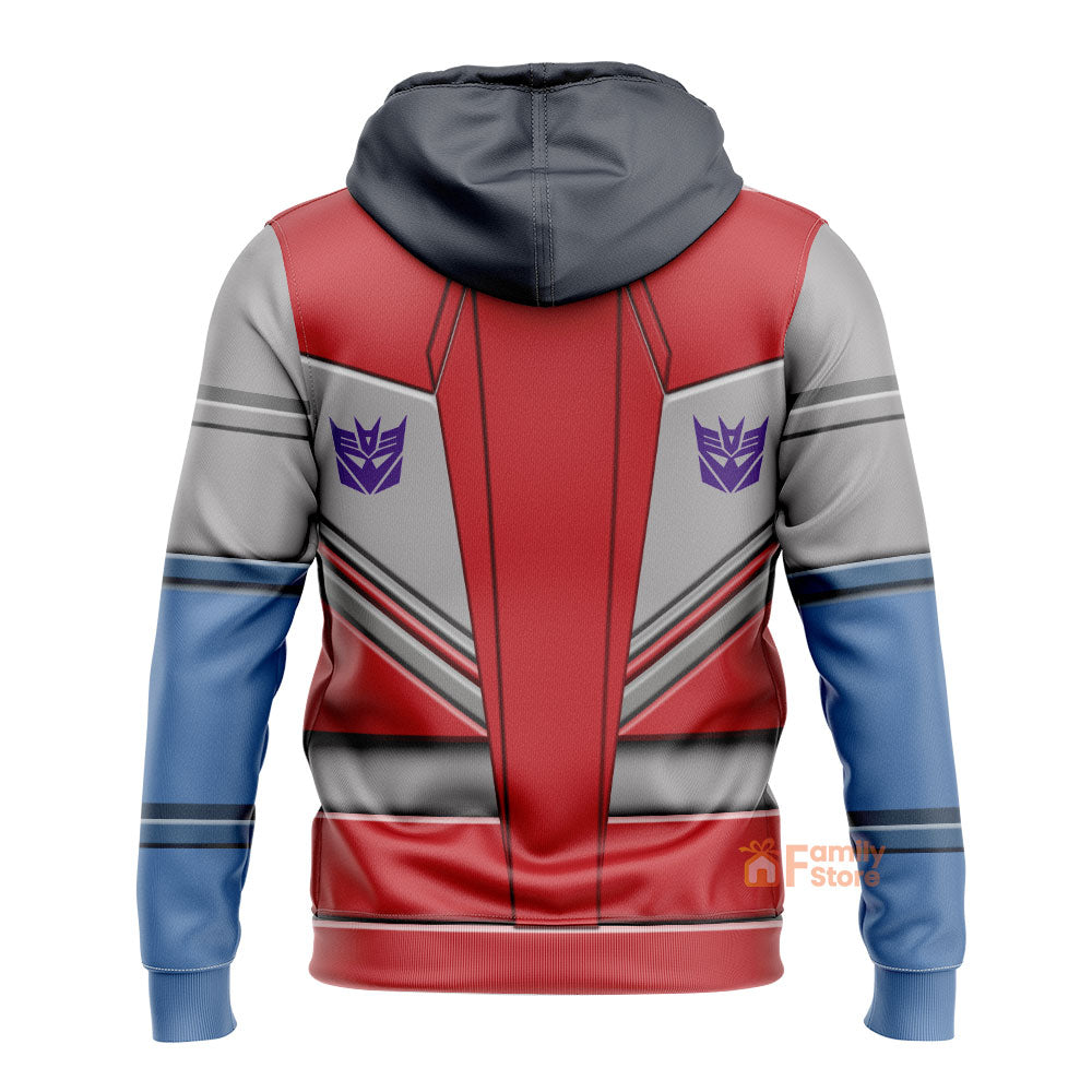 Transformers Starscream - Costume Cosplay Hoodie Sweatshirt Sweatpants