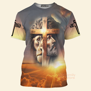 FamilyStore Jesus Is My King My Lord My Savior - 3D TShirt