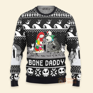 Skeleton Nightmare Before Christmas - Gift For Christmas - Personalized Ugly Sweater - CL14 NH96