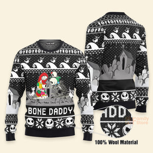 Skeleton Nightmare Before Christmas - Gift For Christmas - Personalized Ugly Sweater - CL14 NH96