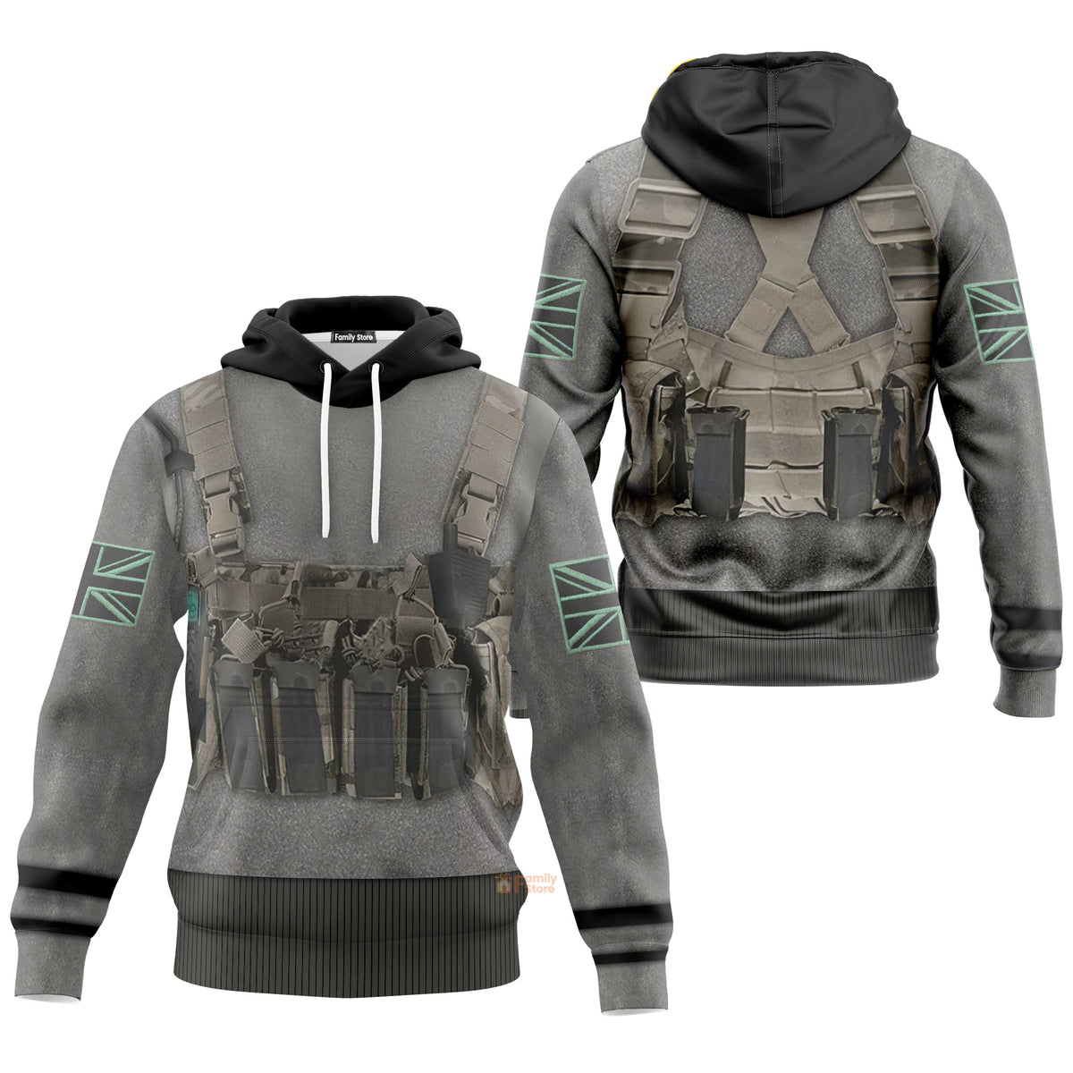 Call Of Duty MW2 Simon Ghost Riley Hoodie - Familystore