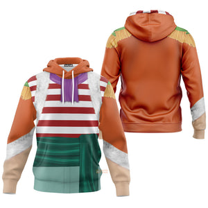 Shichibukai Buggy One Piece Costume Hoodie