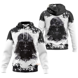 Star Wars Darth Vader Black &amp; White Gift For Fans - Hoodie