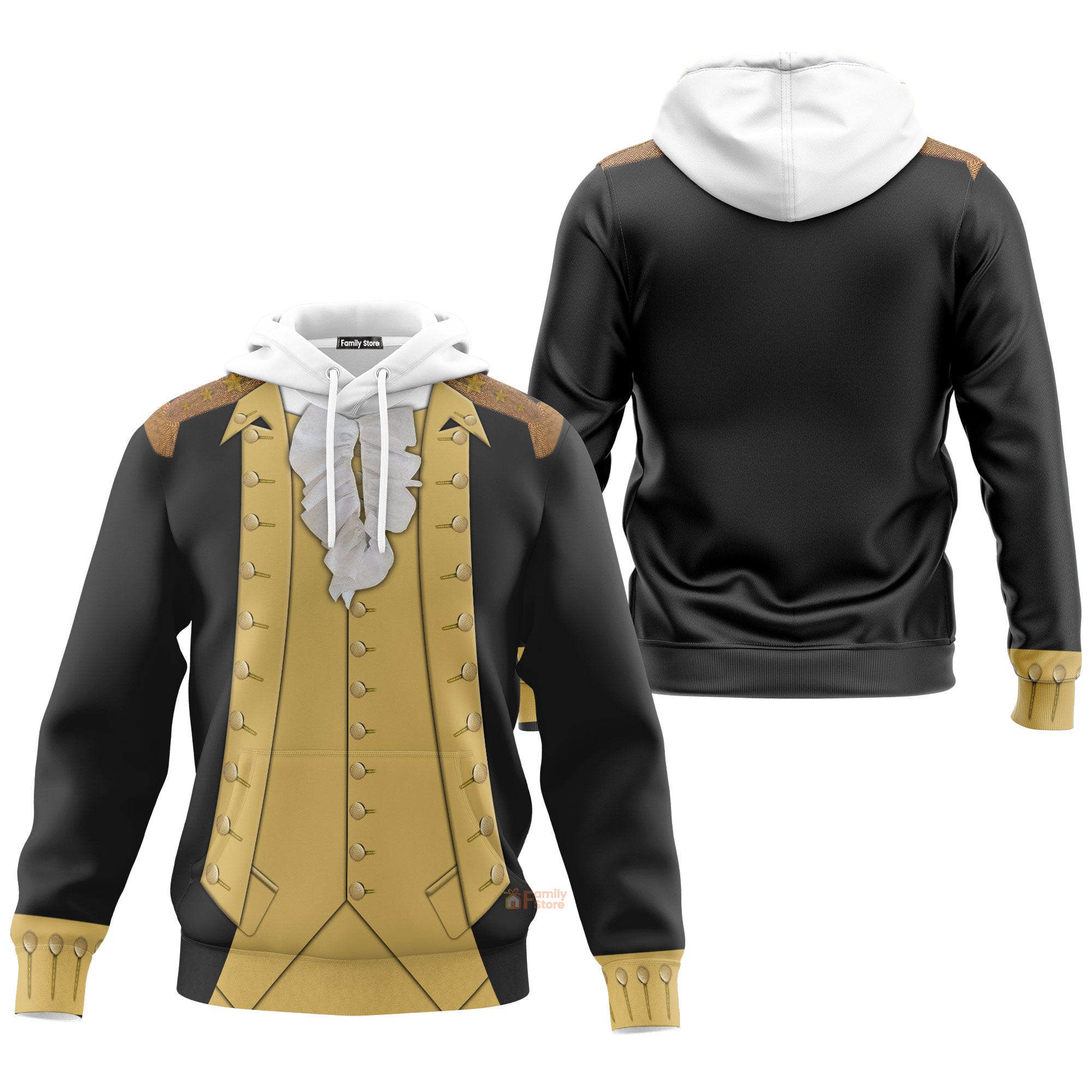 George Washington Hoodie For Men & Women