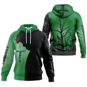 Personalized Premium Jesus Arborist Hoodie For Men & Women