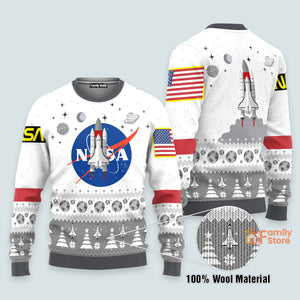 NASA Christmas Edition Custom Cosplay Ugly Sweater