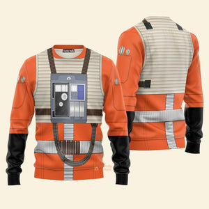 Star Wars Flight Suit Costume Hoodie Sweatshirt Sweatpants