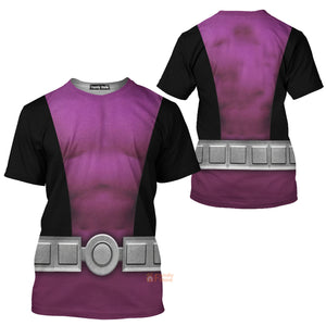 Teen Titan Beast Boy Cosplay T-Shirts For Men