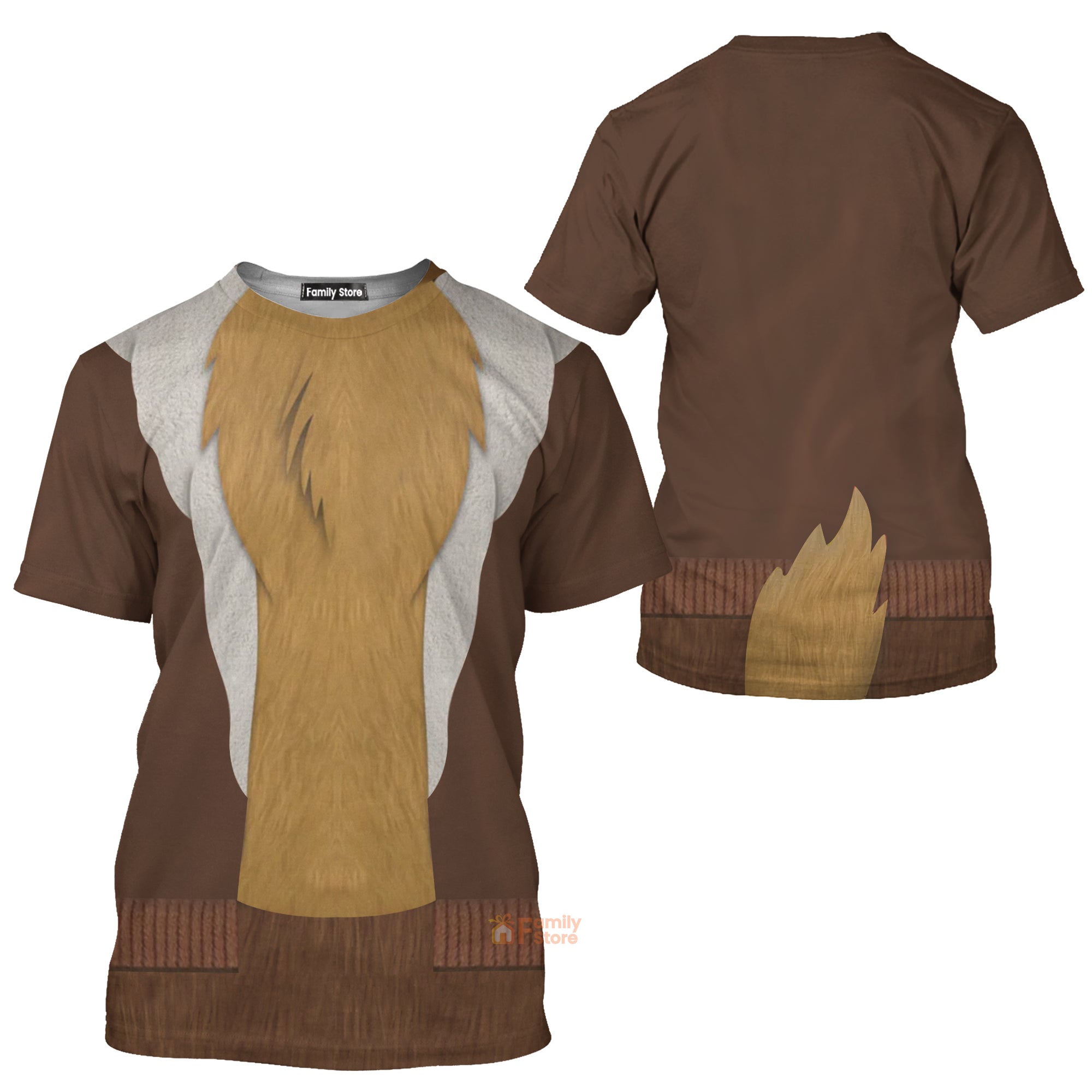 Rescue Rangers Chip 'N' Dale Costume T-Shirt