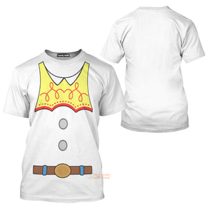 Jessie Toy Story Disney Film Costume Printed T-Shirt