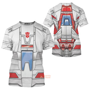 Transformers Skyfire Jetfire G1 - For Men And Women - Costume Cosplay T-Shirt