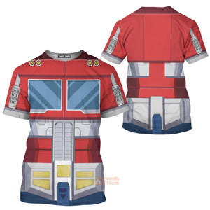 Transformers Op timus Prime - For Men And Women - Costume Cosplay T-Shirt