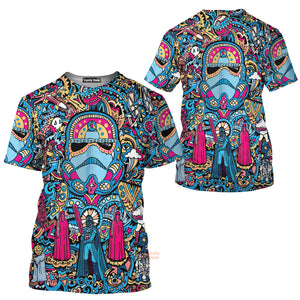 Star Wars Stormtrooper Psychedelic - 3D T-shirt