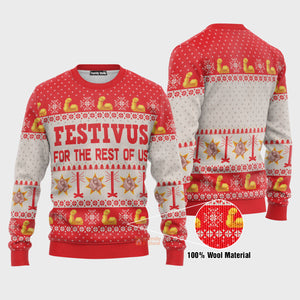 Festivus For The Rest Of Us Ugly Christmas Sweater For Men & Women