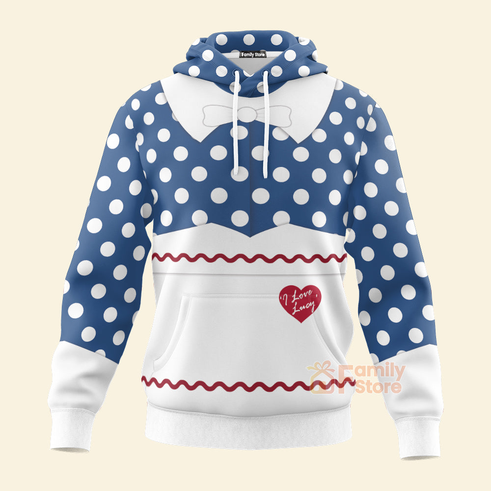 FamilyStore I love Lucy Apparel - Hoodie