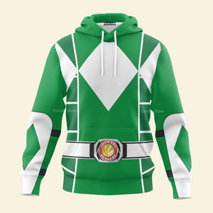 Green Ranger Mighty Morphin Cosplay - Hoodie Set, Sweatshirt, Sweatpants PRHS92