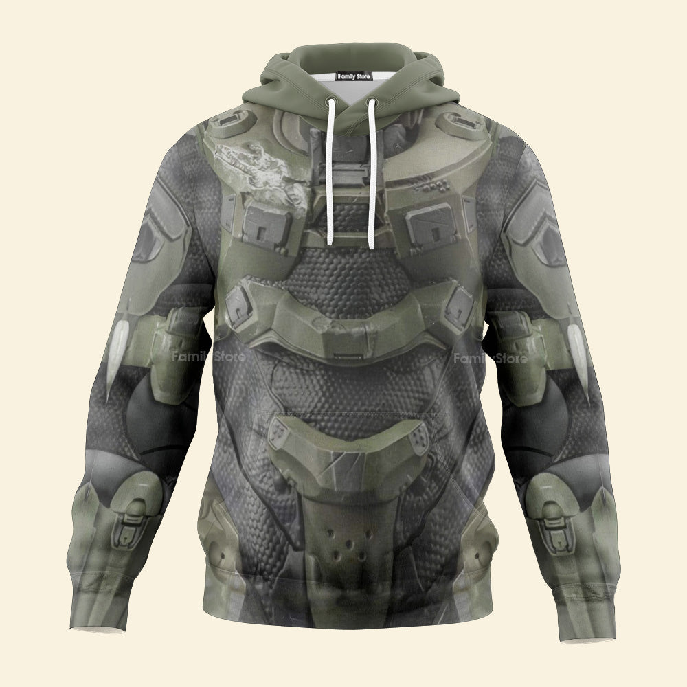 Green Halo Hoodie For Men