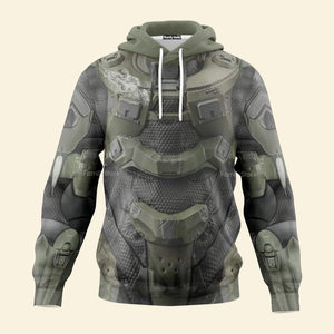 Green Halo Hoodie For Men