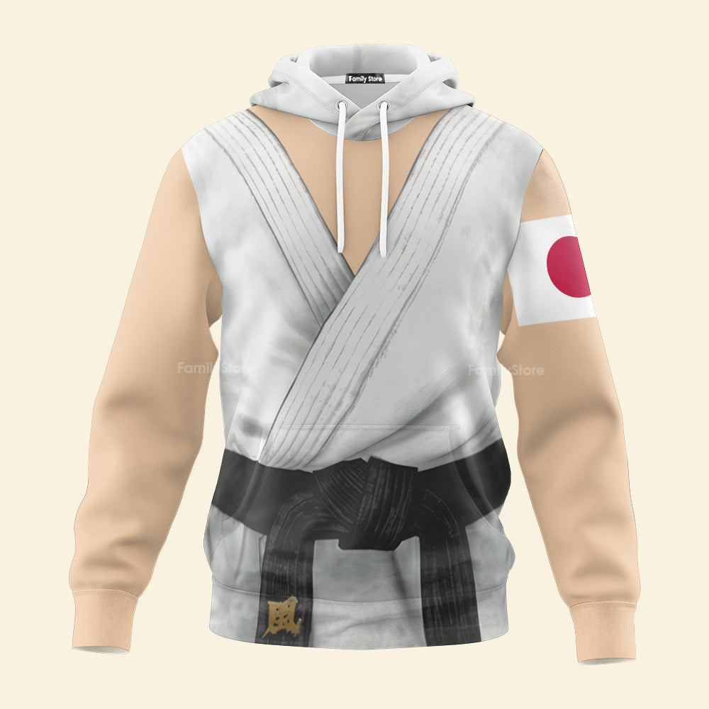 Street Fighter Ryu Full- Costume Cosplay Hoodie