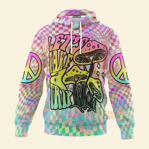 FamilyStore Hippie Let'S Take A Trip Mushroom - Hoodie 