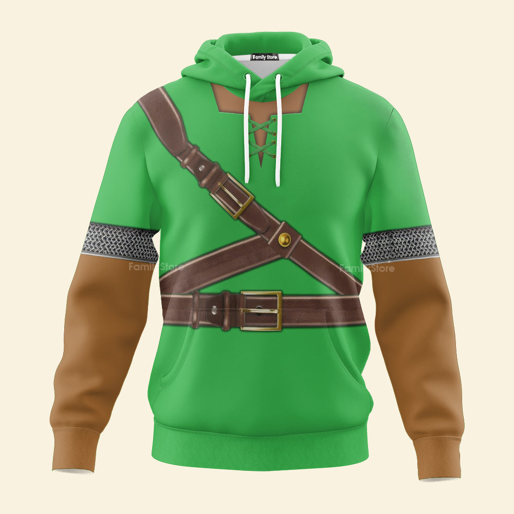 Link Iconic Costume Hoodie Sweatshirt Sweatpants ZDHS06