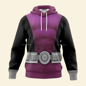 Teen Titan Beast Boy Cosplay Hoodie For Men