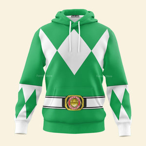 FamilyStore Green Ranger Mighty Morphin The Movie (1995) C1 - Hoodie Set, Sweatshirt, Sweatpants PRHS84