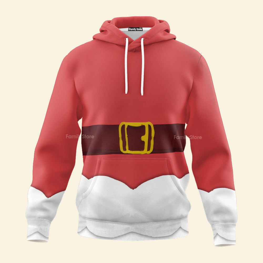 Santa Claus Christmas - Costume Cosplay Hoodie