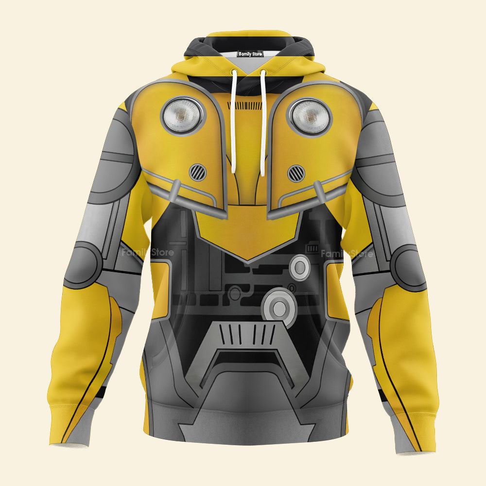 Transformers  Bumblebee - For Men And Women - Costume Cosplay Hoodie Sweatshirt Sweatpants