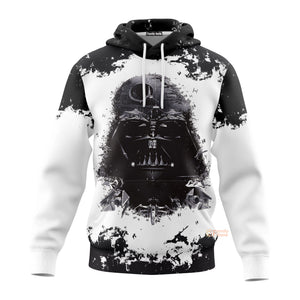 Star Wars Darth Vader Black &amp; White Gift For Fans - Hoodie